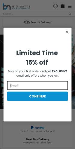 Mobile page screenshot