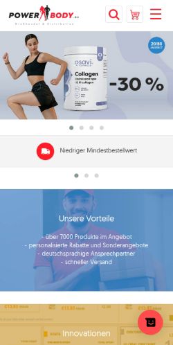 Mobile page screenshot