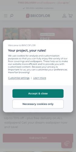 Mobile page screenshot