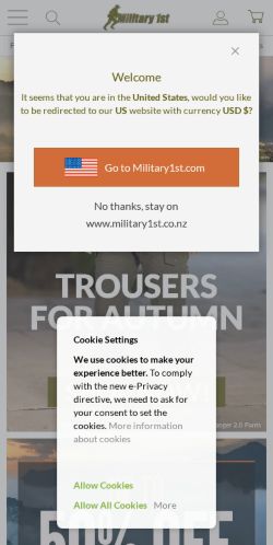 Mobile page screenshot