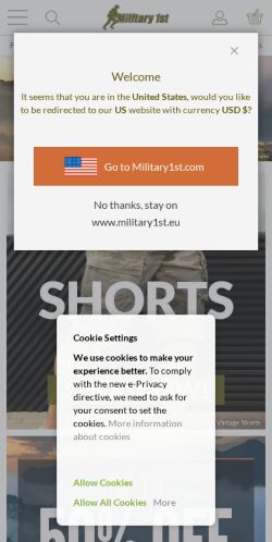 Mobile page screenshot