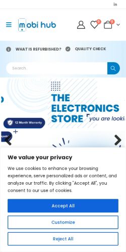 Mobile page screenshot