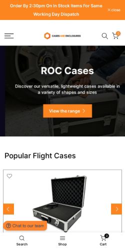 Mobile page screenshot