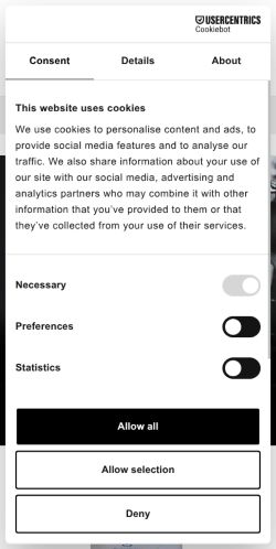 Mobile page screenshot