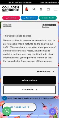 Mobile page screenshot