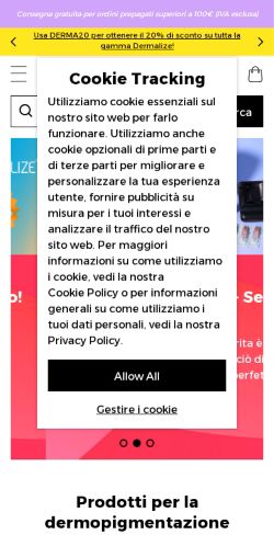 Mobile page screenshot