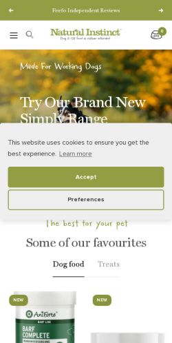 Mobile page screenshot