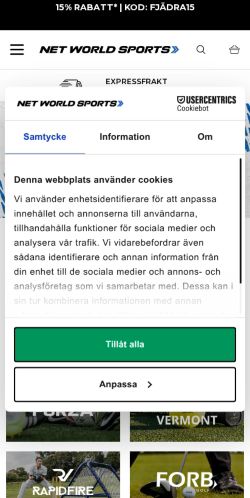 Mobile page screenshot