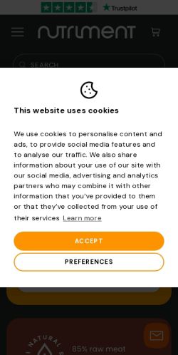 Mobile page screenshot