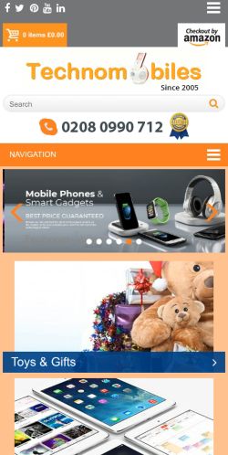 Mobile page screenshot