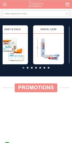 Mobile page screenshot
