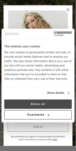 Mobile page screenshot