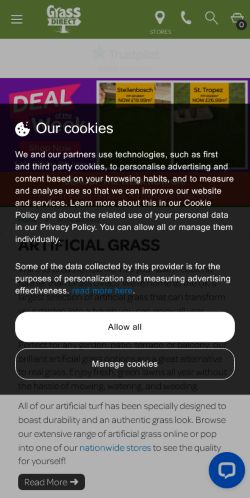Mobile page screenshot
