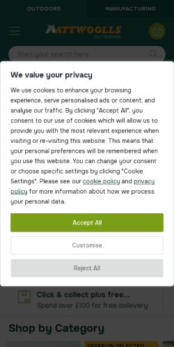 Mobile page screenshot