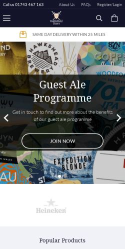 Mobile page screenshot