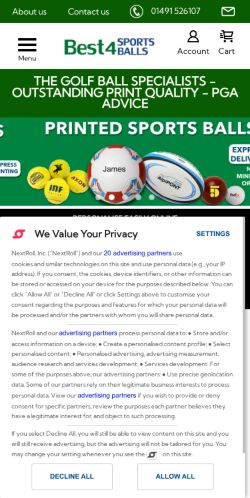 Mobile page screenshot