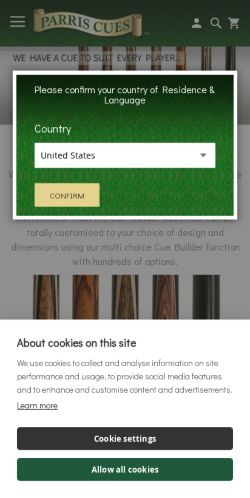 Mobile page screenshot