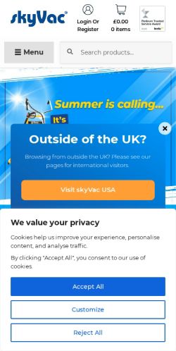 Mobile page screenshot