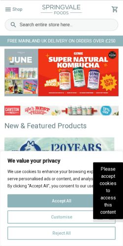 Mobile page screenshot