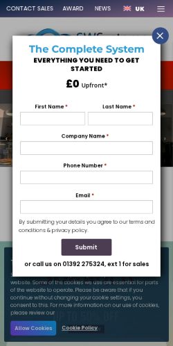 Mobile page screenshot