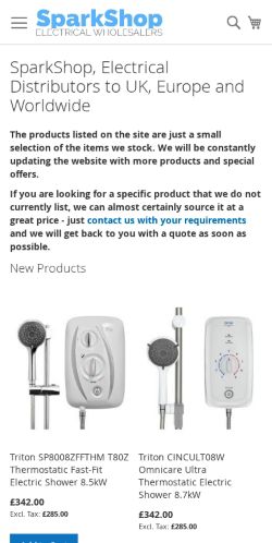 Mobile page screenshot