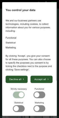 Mobile page screenshot
