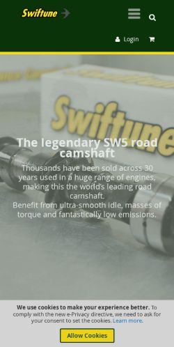 Mobile page screenshot