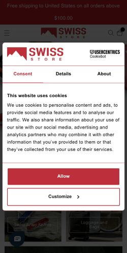 Mobile page screenshot