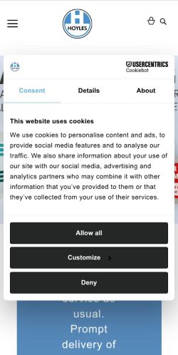 Mobile page screenshot
