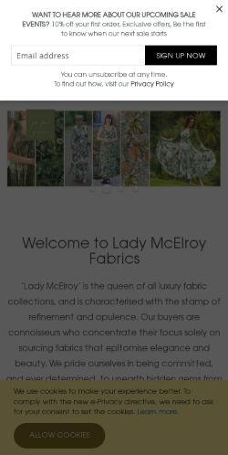 Mobile page screenshot