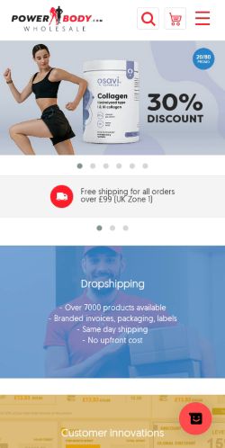 Mobile page screenshot