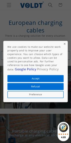 Mobile page screenshot
