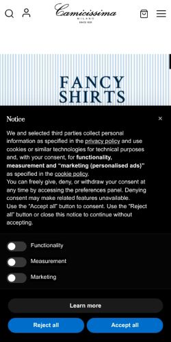 Mobile page screenshot