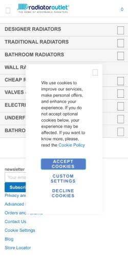 Mobile page screenshot