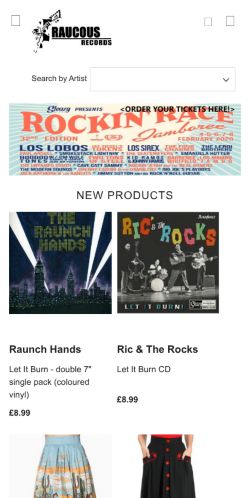Mobile page screenshot