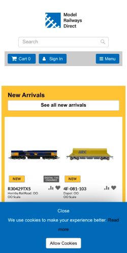 Mobile page screenshot