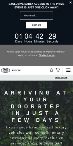 Mobile page screenshot