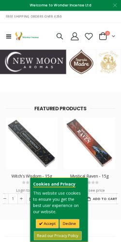 Mobile page screenshot