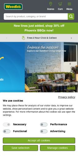 Mobile page screenshot