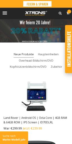 Mobile page screenshot