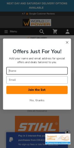 Mobile page screenshot