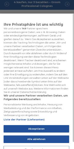 Mobile page screenshot