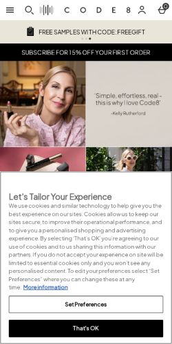 Mobile page screenshot
