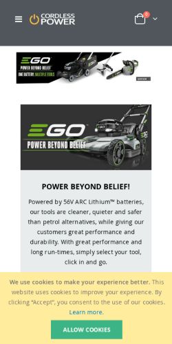 Mobile page screenshot