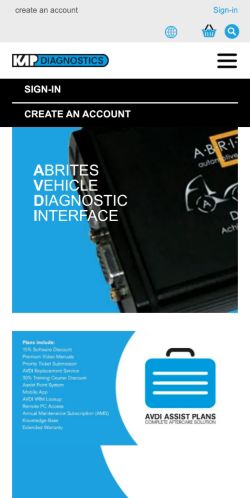 Mobile page screenshot