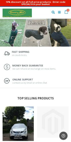 Mobile page screenshot