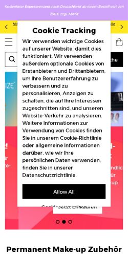 Mobile page screenshot