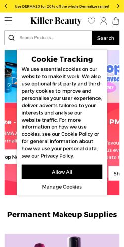 Mobile page screenshot