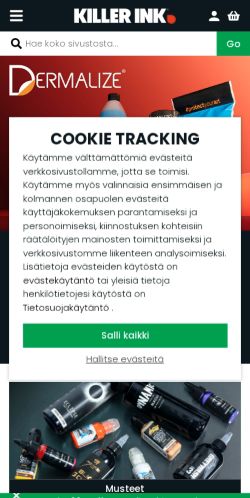 Mobile page screenshot