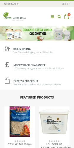 Mobile page screenshot